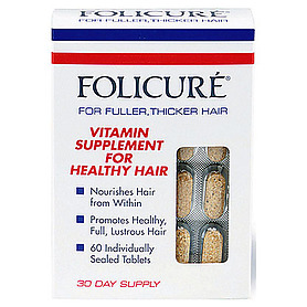 folicure vitamin hair supplement-30 day supply