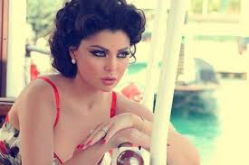 Haifa Wehbe Black Hair Color